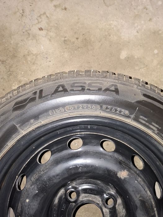 Зимни гуми 175/65/R14 с железни джанти