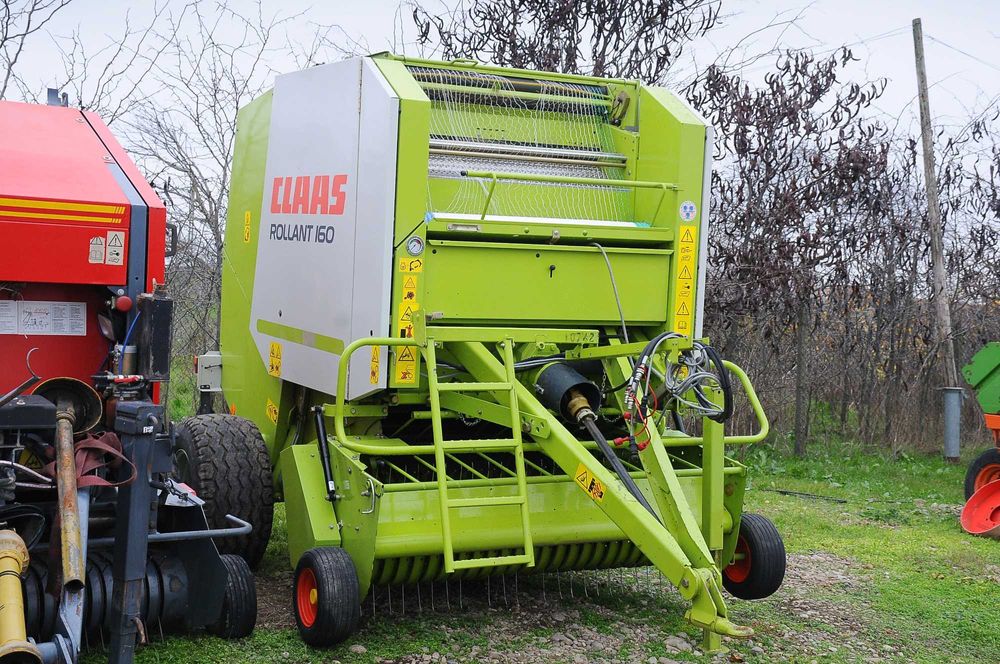 Presa de balotat Claas Rollant 160 Balotiera baloti rotunzi cilindrici