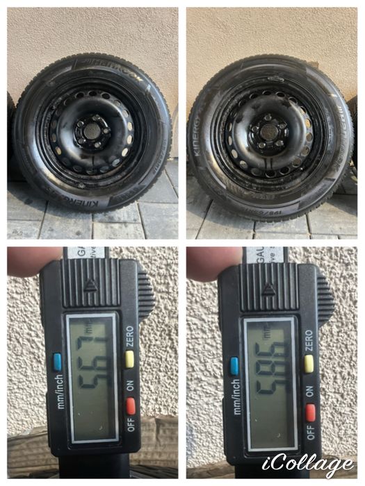 Jante tabla Skoda-Golf cu cauciucuri iarnă 195/65/R15 3 perechi