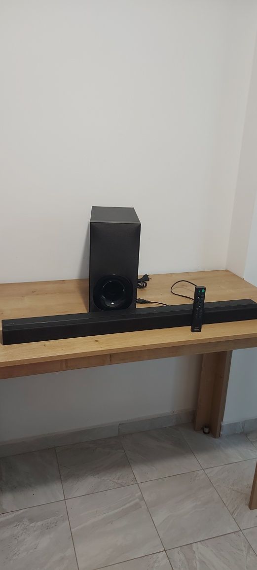 Soundbar Sony Subwoofer lemn + Speaker