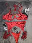 Set lenjerie sexy satin
