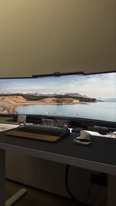 Продается рабочая станция Ноут Леново + Монитор 49 дюймов