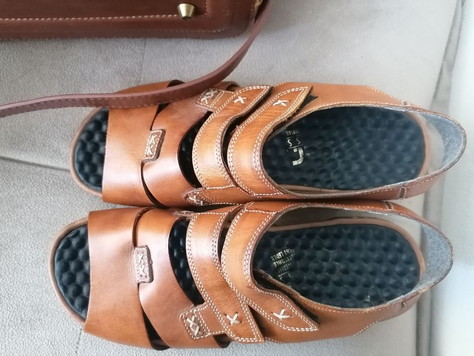Чанта Zara и сандали Rieker 36