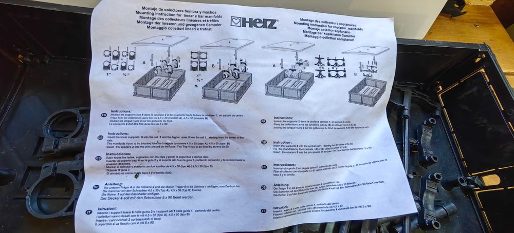 Cutie pentru distribuitor incalzire