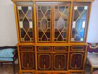 Set sufragerie stil Georgian  masă extensibilă 14 pers