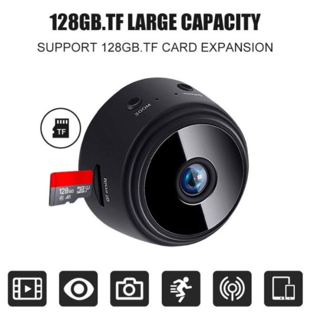 Mini camera video de supraveghere wifi spion 1080P senzor miscare