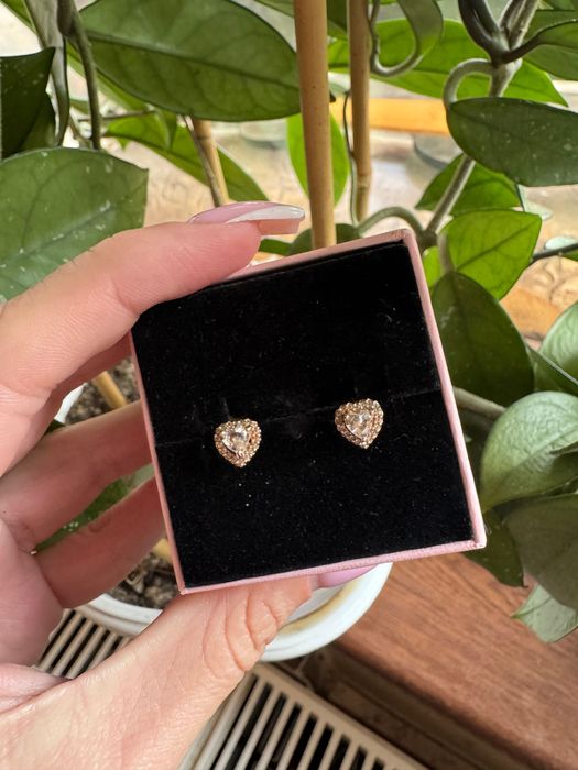 Обици Pandora rose gold