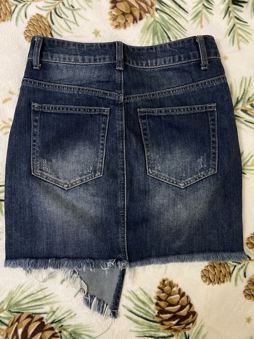 Къса дънкова пола