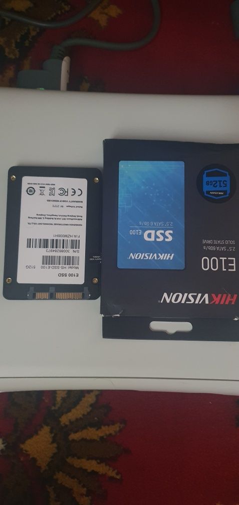 Hikvision ssd e 100 .512 gb original