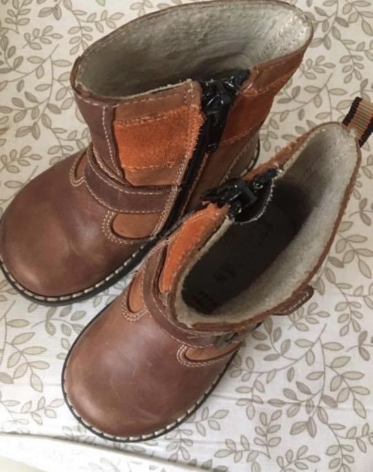 Cizme toamna marime 21 interior 13,5 cm piele