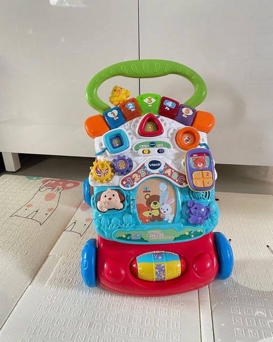 VTECH Каталка , толокар, ходунок с развивающей панелью