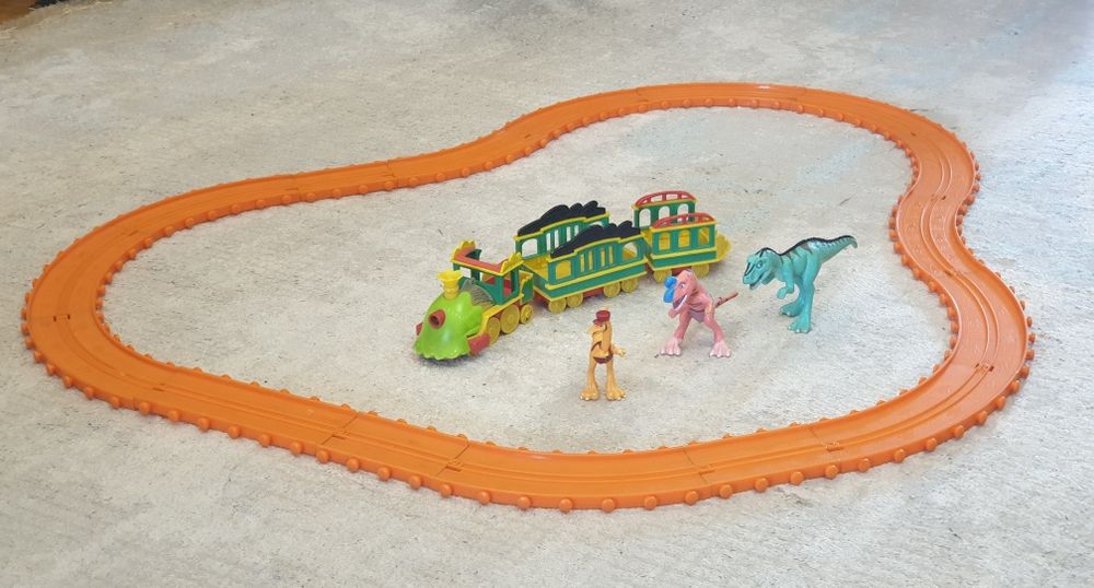 Железная дорога "Поезд динозавров" оригинал