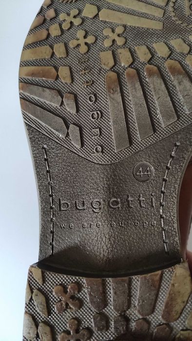 Bugatti мъжки обувки естествена кожа н.44