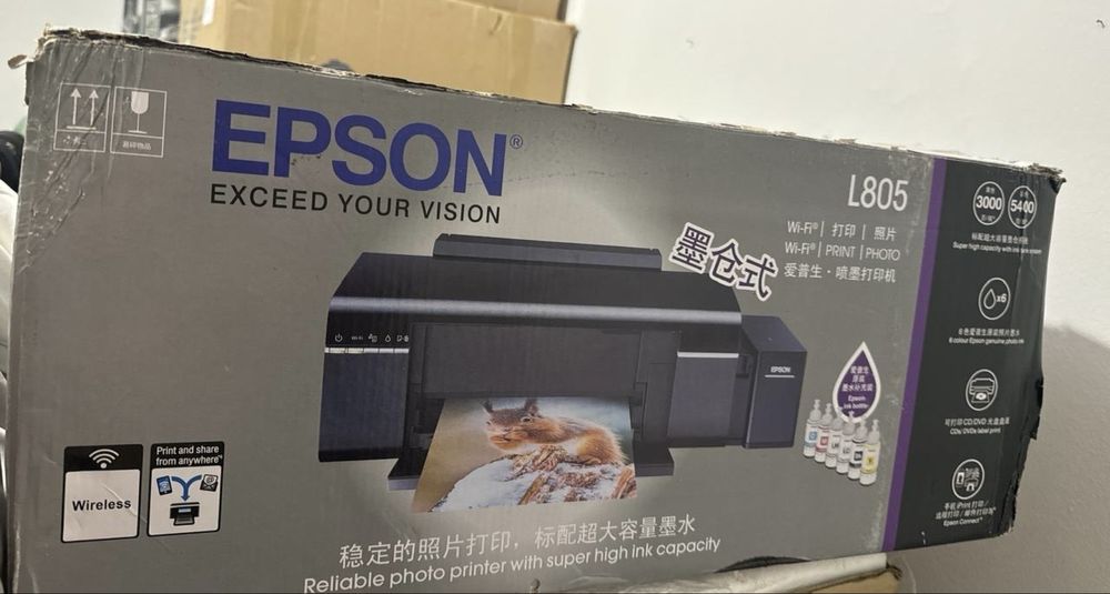 Принтер струйный Epson L805
