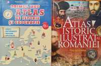 Atlas istoric ilustrat al României și Primul meu Atlas de istorie