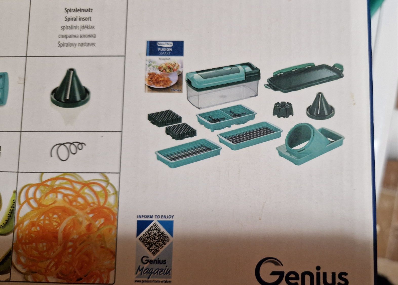 Кухненско ренде Nicer Dicer Fusion smart