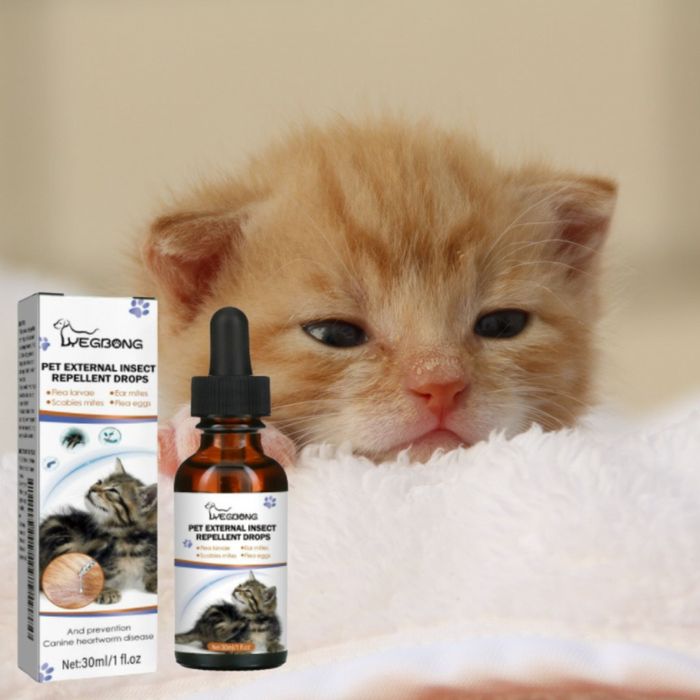 Капки против бълхи и външни паразити