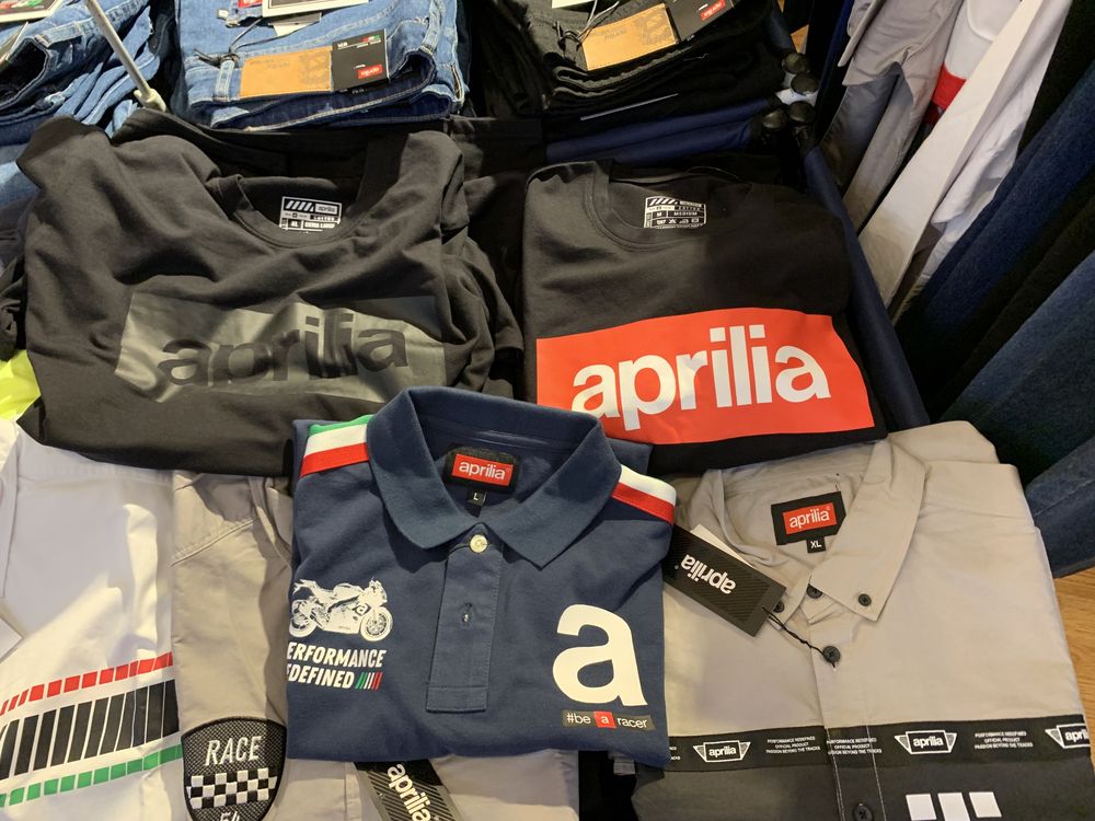 APRILIA moto - camasi tricouri geci Originale Italia