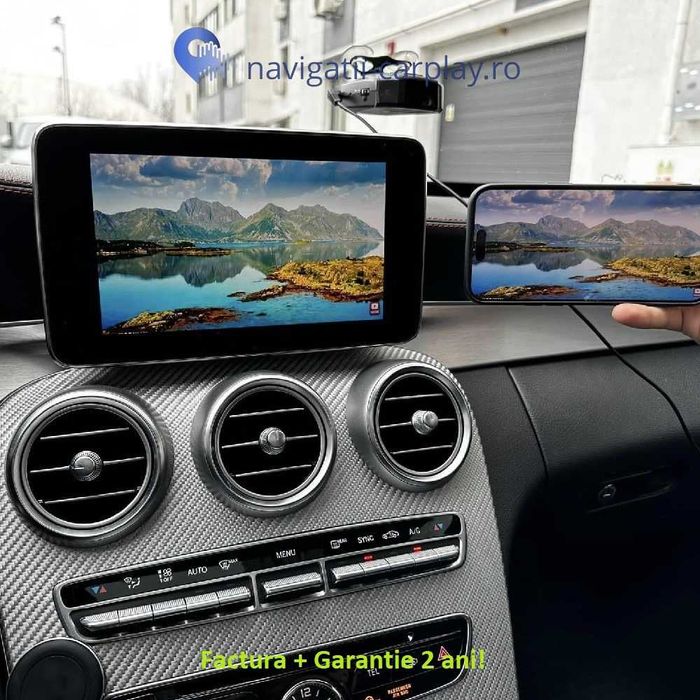 Apple Carplay & Android Auto Mercedes GLC x253 & C Class w205