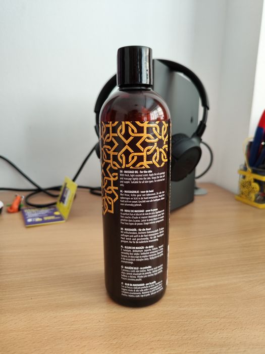 NOU Ulei de masaj oriental, aromă de cocos, 600 ml, vegan friendly