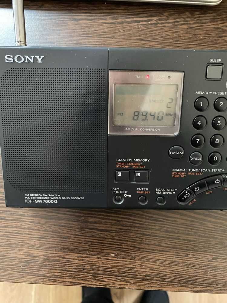 Radio Sony ICF -SW7600G