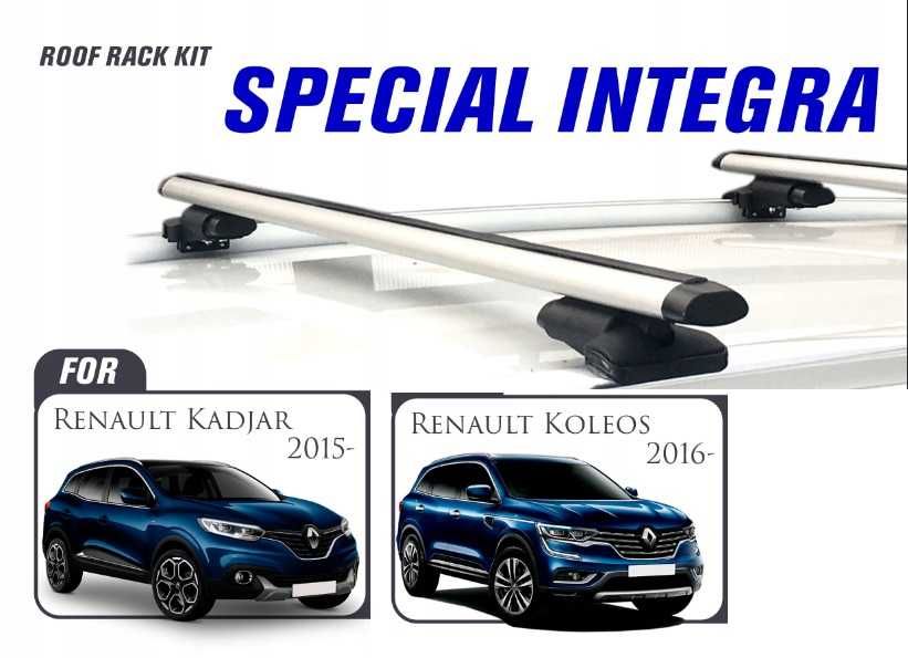Напречни греди за Renault Kadjar 2015- , Renault Koleos 2016-