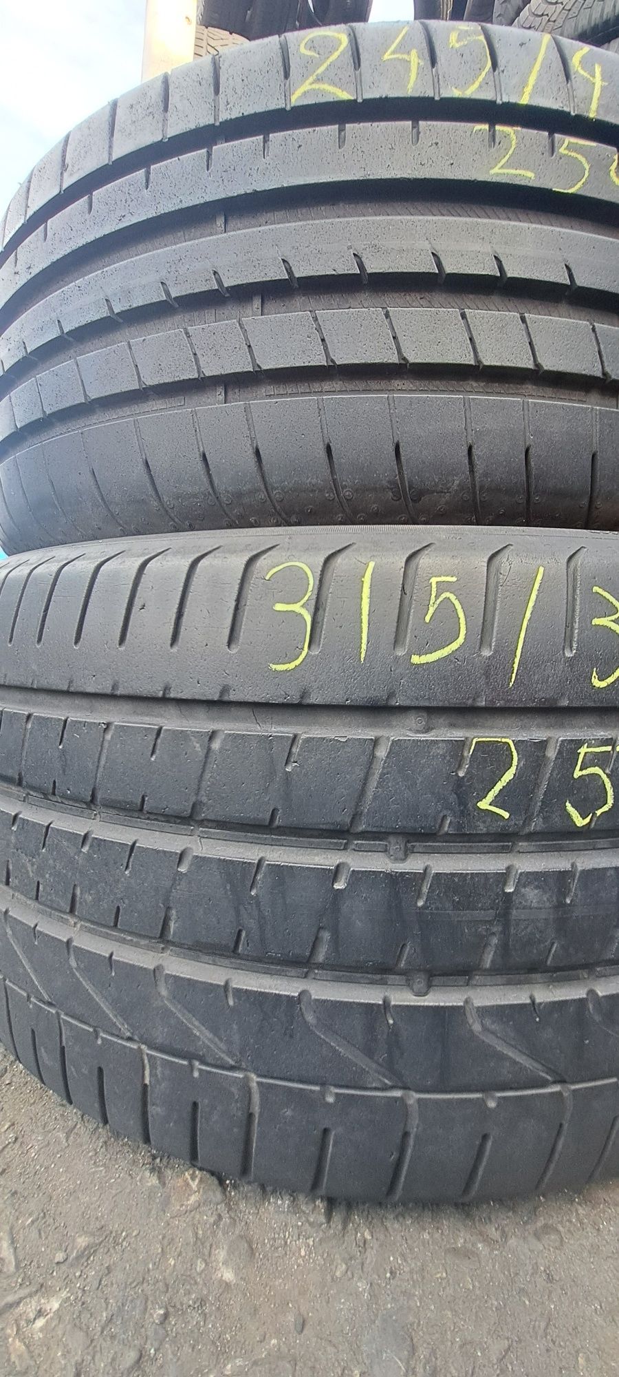 Cate  1 singura anv vara 245/45r18 Goodyear  315/35r21 Pirelli  Montaj