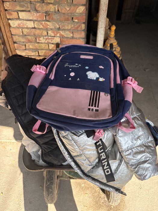 Три пакета вещей на девочку 7-10 лет