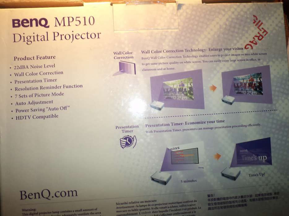 Proiector video Benq MP510 HD