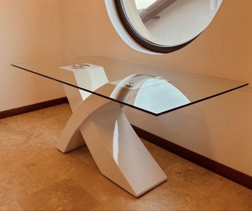 Masa Sticla 6 Persoane (Delta Studio)