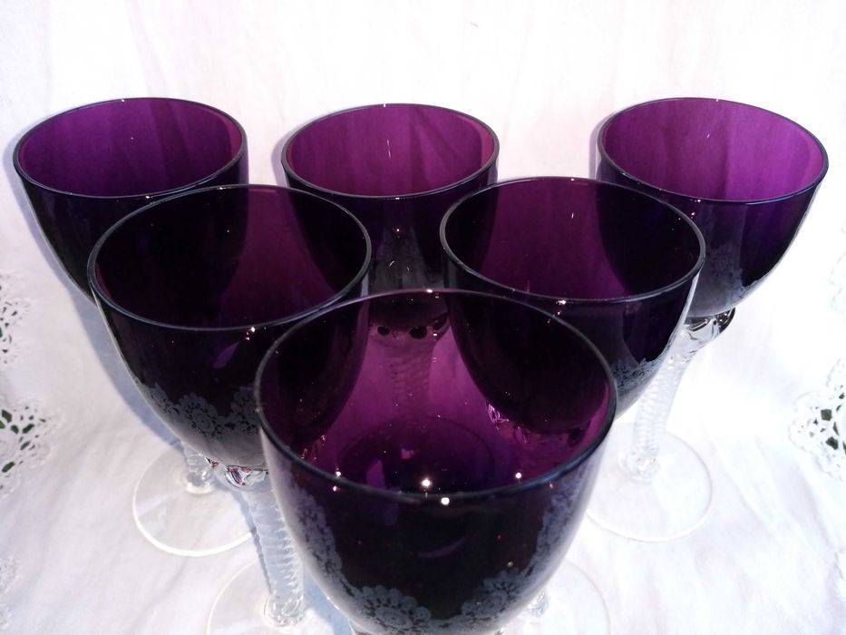 * МУРАНО * - винтидж сервиз за вино !