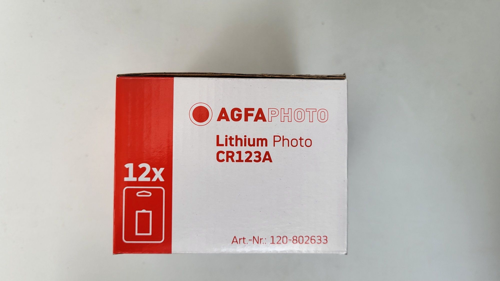 12бр. 123A Литиева батерия  CR123A 3V
