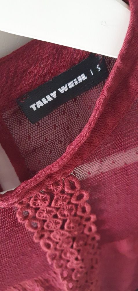 Блуза с мрежести детайли на Tally Weijl