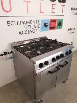 OUTLET FALCON - Masina de gatit aragaz 6 focuri + cuptor pe Gaz