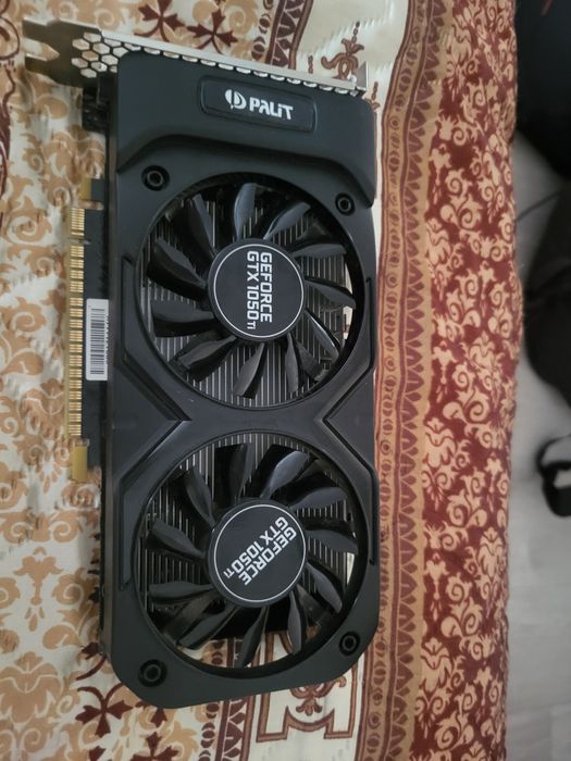 gtx 1050ti 2-х кулерная