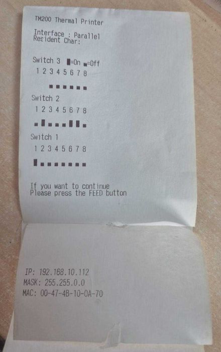 Imprimanta Epson TM-200