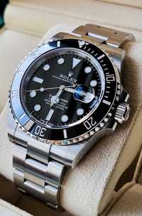 Rolex Submariner Luxury/Casual AUTOMATIC Edition Silver Black 41 mm