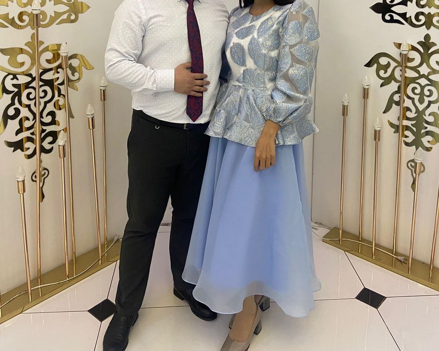 Вечернее платье, двойка.