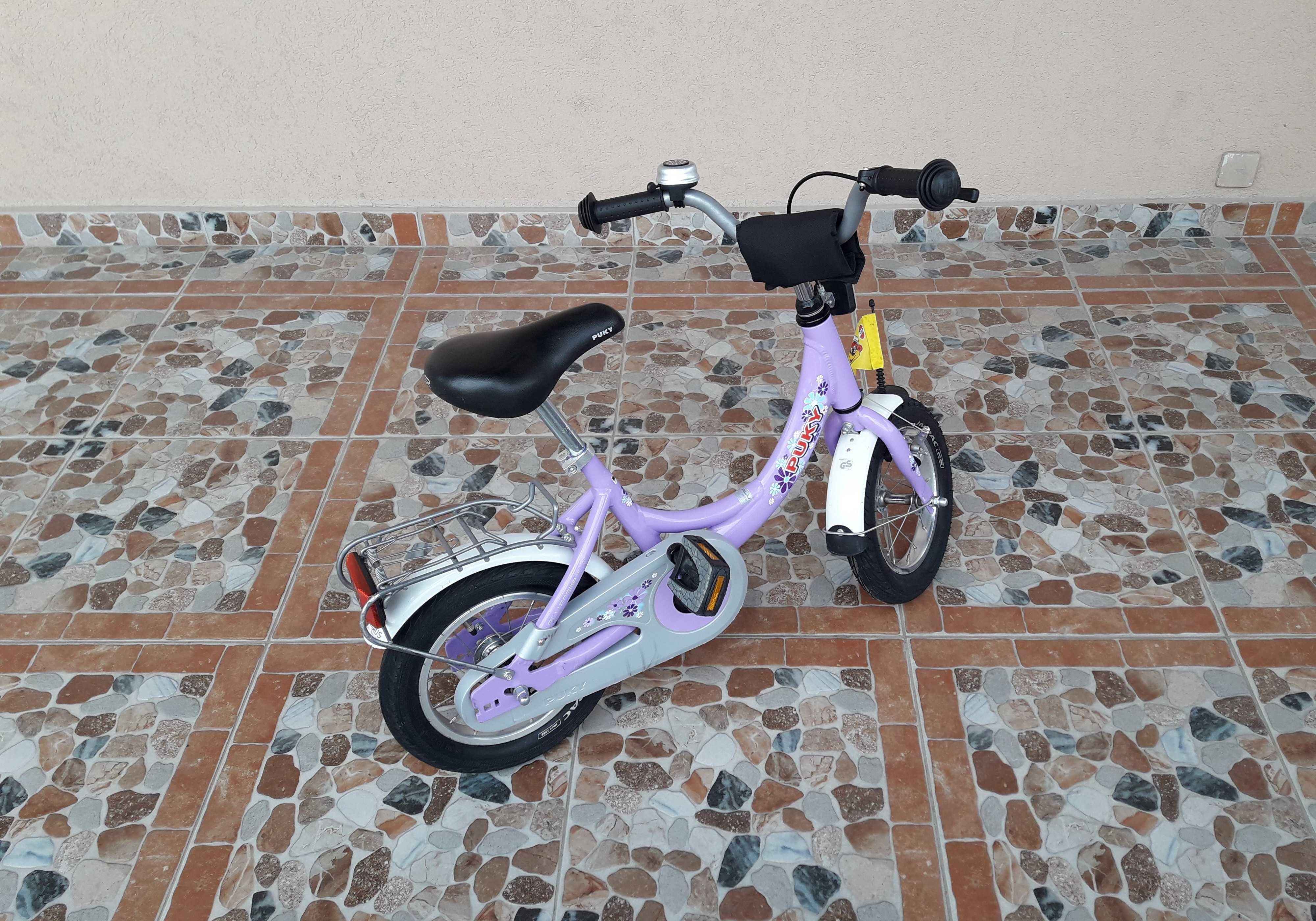 Bicicletă pentru copii 12’ PUKY ZL 12-1, ALUMINIU - mov