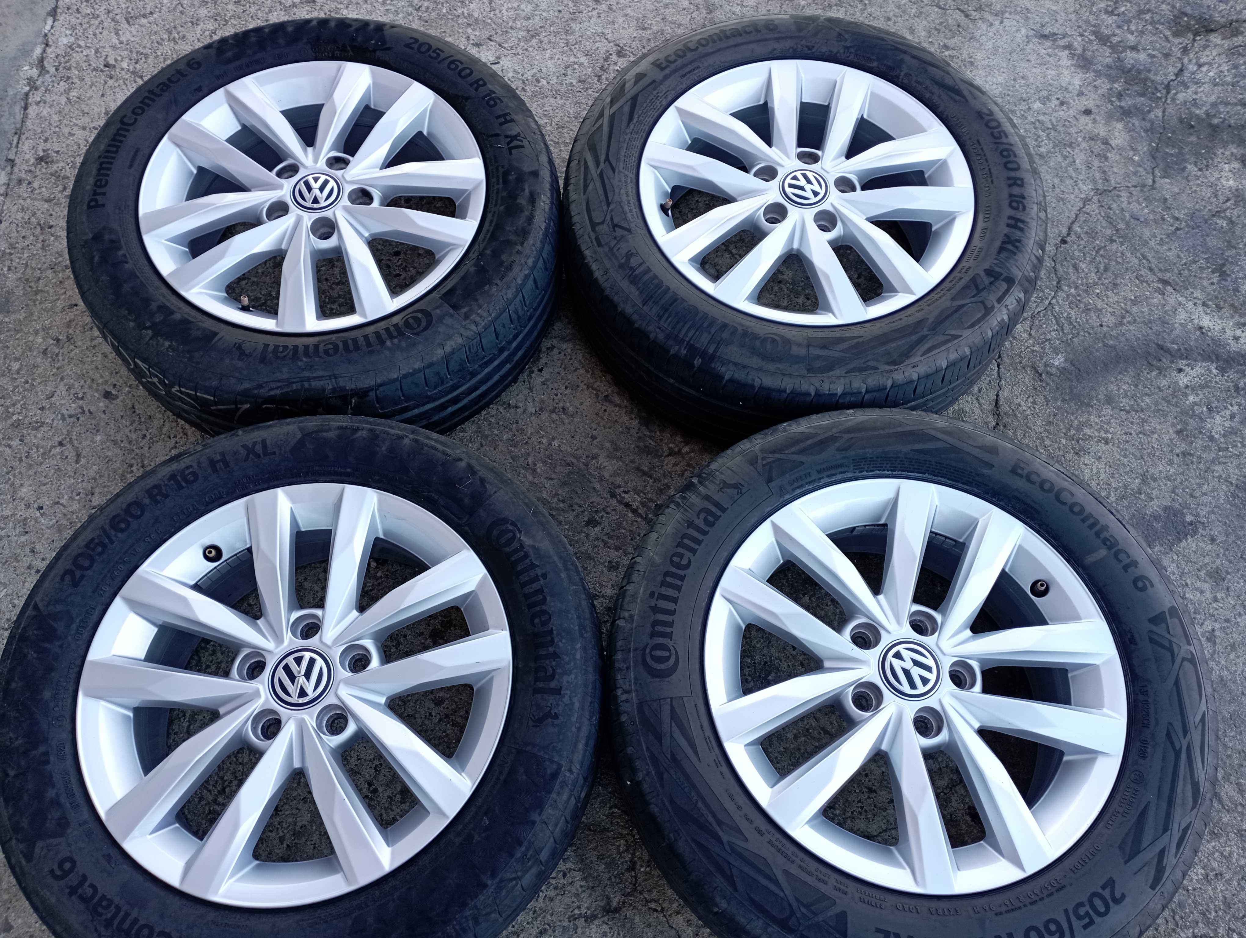 Оригинални джанти за VW TOURAN 16 цола 5 X 112 6,5J ет.48 57.1mm.