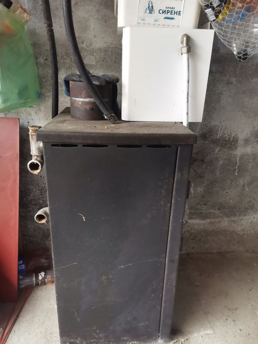 Печка с водна риза 20 кв. + разширителен съд