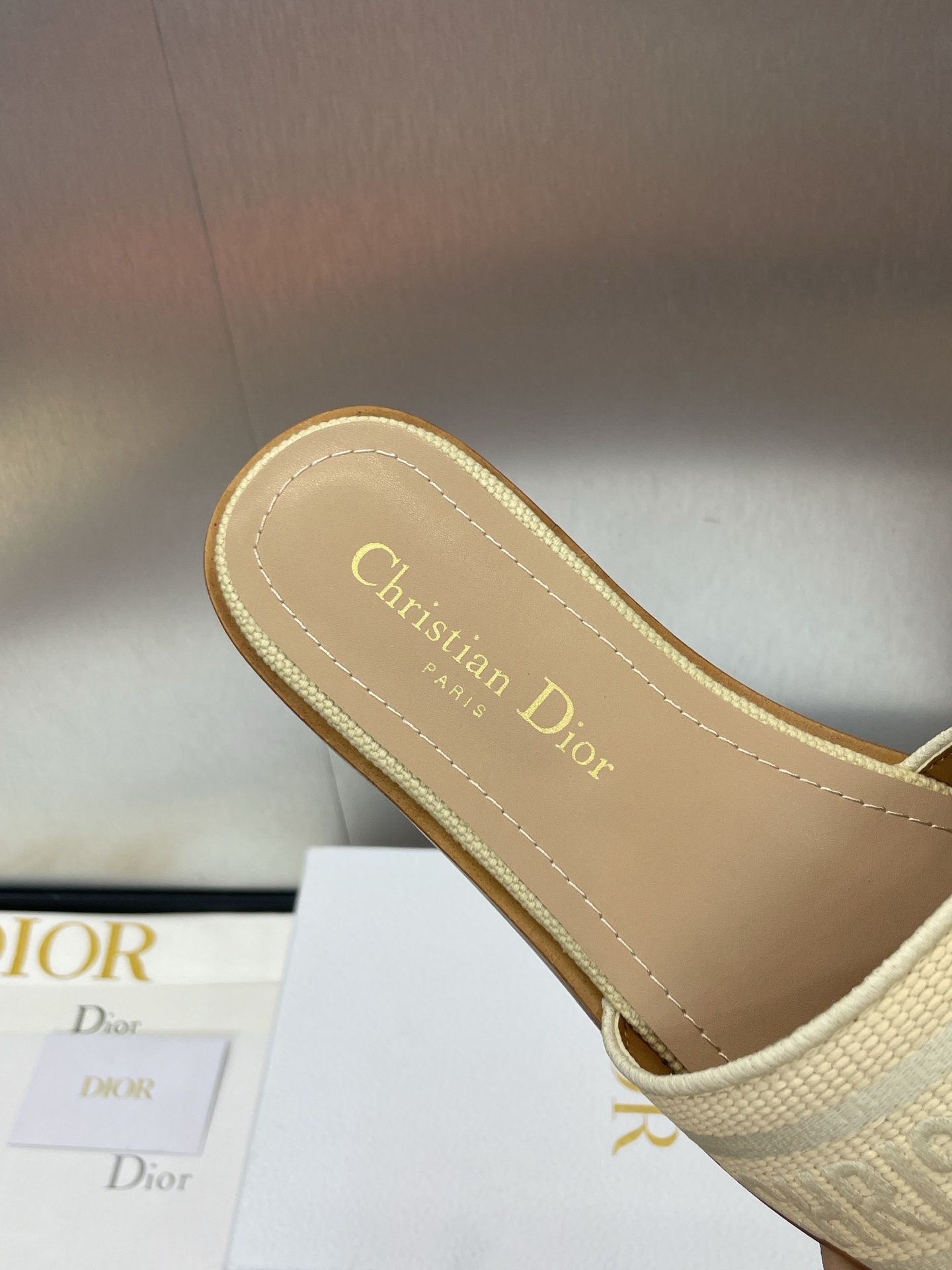 Papuci Christian Dior, tip Premium