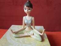 cadou rar  Yoga Girl  figurina decoratiune vintage Germania