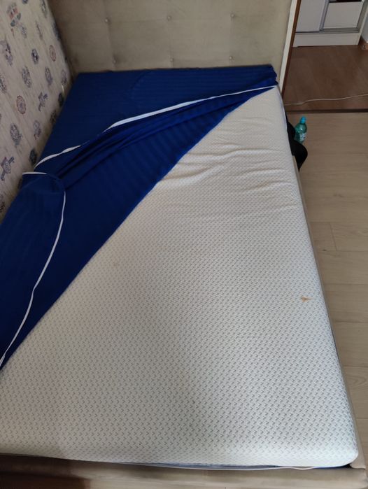 vand pat 120x200 in stare buna saltea inclusa