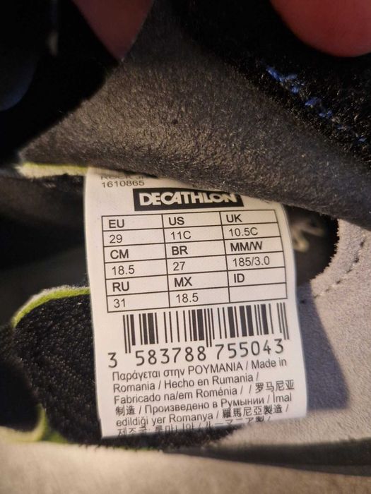 Нови детски обувки еспадрили за катерене decathlon Декатлон