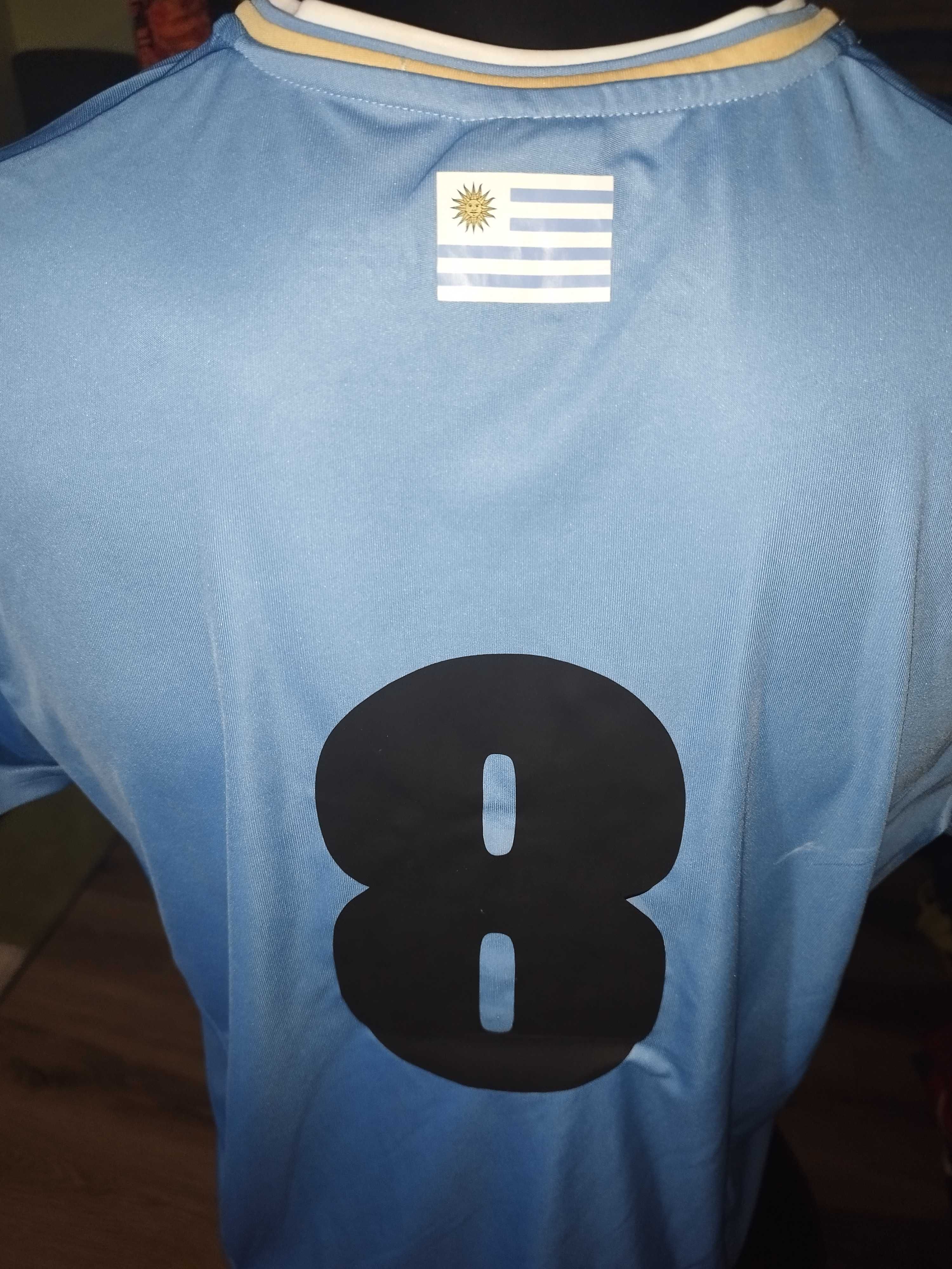 tricou uruguay #8 campeon 2015 conmebol puma marimea L