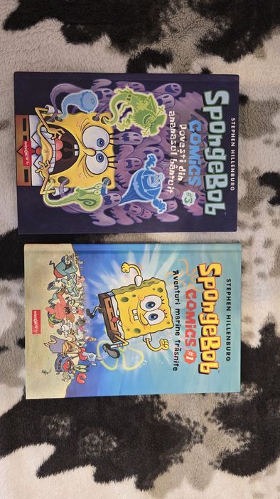 Carti SpongeBob, vol 1 & 3