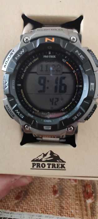 Casio pro trek prg-340t-7er в гаранция до 09.27г.