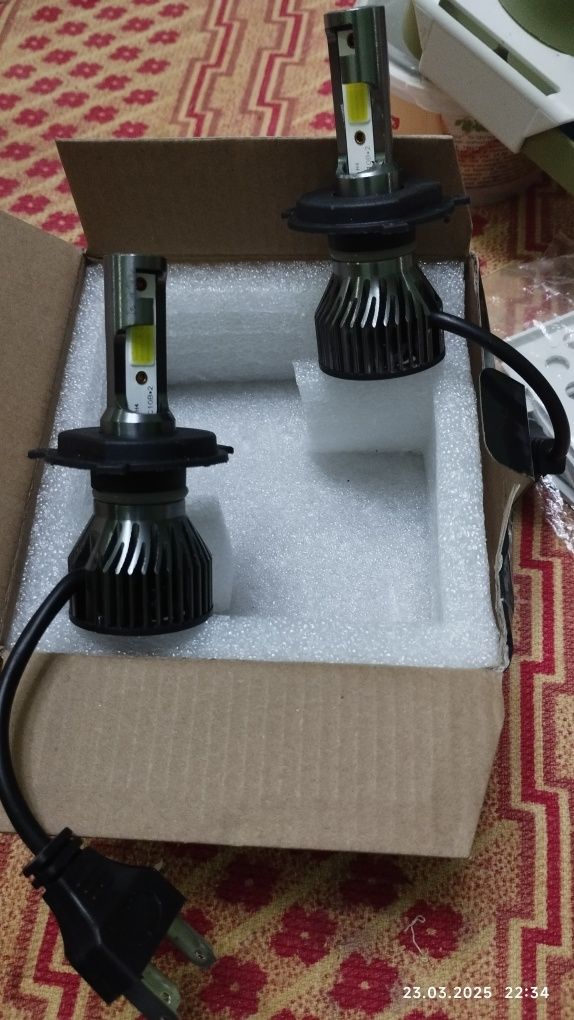 Продаётся лампы LED дальнего ближнего света для автомобиля