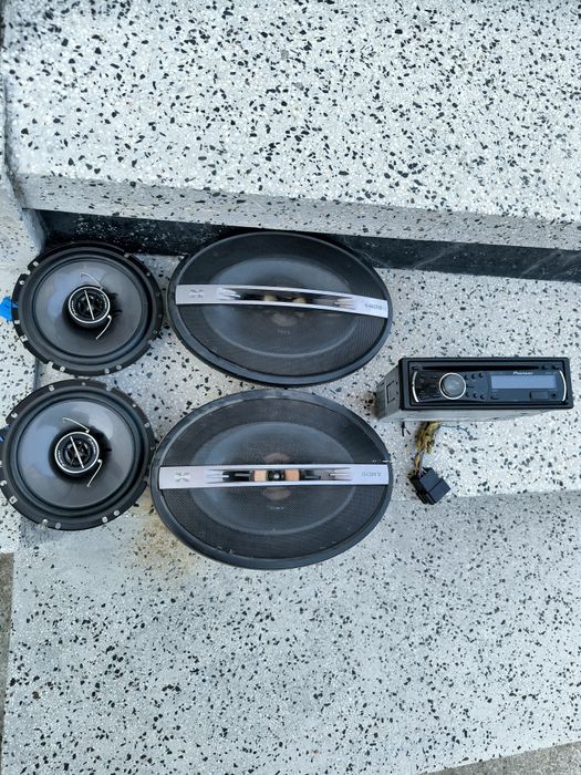 Тонколони и Сиди Pioneer i Sony